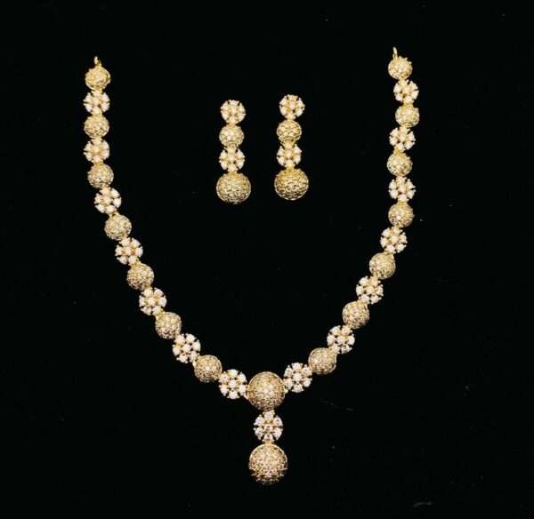 AD Microzircon Necklace Set - Image 2