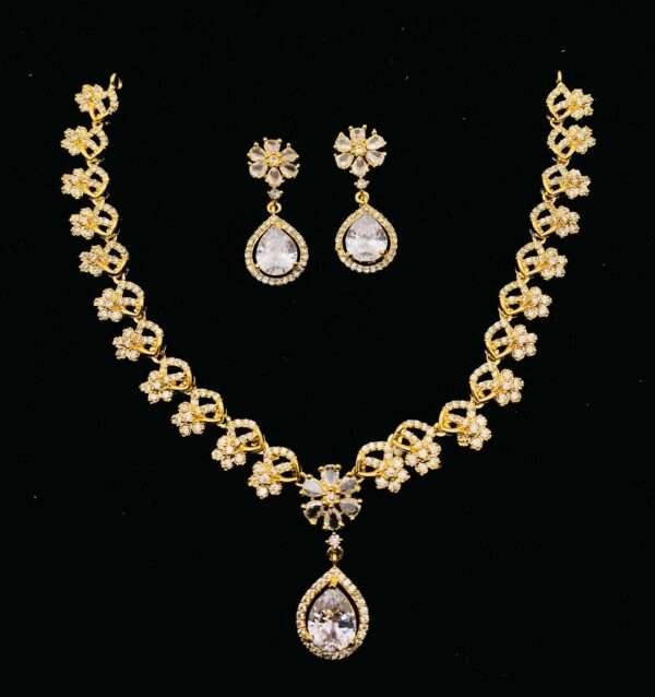 AD Microstone Necklace Set - Image 2